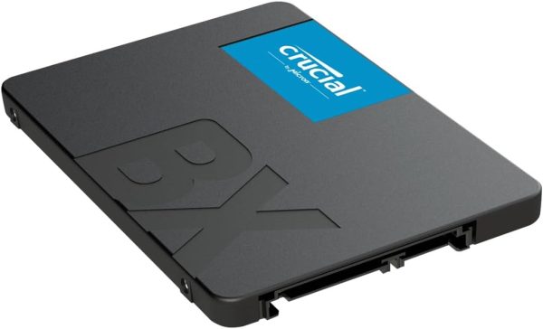 Crucial BX500 SATA SSD 1TB, 2.5" Internal SSD, Up to 540MB/s, Laptop and Desktop (PC) Compatible, 3D NAND, Dynamic Write Acceleration, Solid State Drive - CT1000BX500SSD101