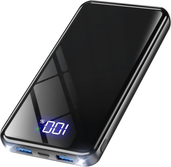 Power Bank Fast Charging 20000mAh, Portable Charger PD22.5W, PD3.0 QC4.0 USB-C Output/Input, Phone Battery Pack for iPhone 16 15 14 13 Plus Pro Max Mini, Galaxy, Google