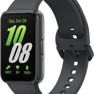 Samsung Galaxy Fit3 (Gray), 40mm AMOLED Display with Aluminium Body, Comprehensive Fitness and Health Tracking, Upto 13-Day Battery with Fast Charging, 5ATM & IP68 Rating