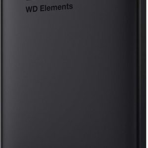 WD 4TB Elements portable external hard drive, USB 3.0 interface, portable external storage, Plug-and-Play, SuperSpeed USB 3.2 Gen 1, Formatted for PC and Mac, Black