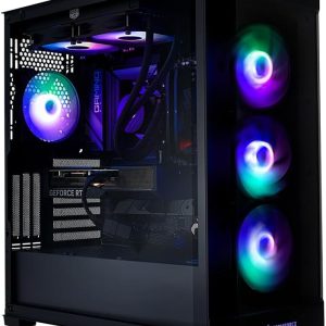 Crystal Gaming PC – NVIDIA GeForce RTX 4070 Ti Super 16GB, Intel Core i7-14700KF, 2TB SSD, 16GB RAM, WiFi 5, Windows 11, COUGAR Duoface Pro (Amazon Exclusive)