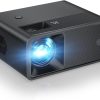 Mini Projector,Einyoumily Portable Phone Projector Full HD 1080P Supported,15000 Lux Small Video Projector,Home Theather Movie Projector Compatible With iOS/Android/Tablet/Windows/TV Stick/HDMI/USB