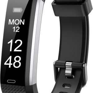 Fitness Tracker with Sleep Monitor, Activity Tracker with Step and Calories Counter, IP67 Waterproof Fitness Watch with Pedometer, Stopwatch for Women Men