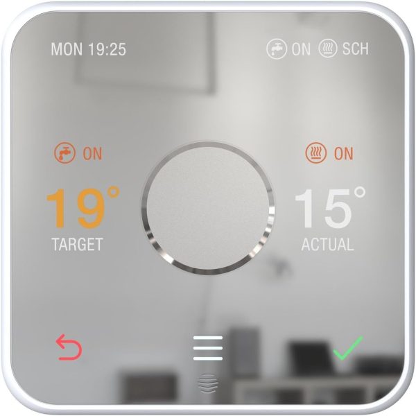 Hive Thermostat for Heating & Hot Water (Conventional Boiler) with Hive Hub - Energy Saving Thermostat