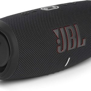 JBL Charge 5 Portable Bluetooth Speaker with Deep Bass, IP67 Waterproof and Dustproof, 20 Hours of Playtime, Built-In Powerbank, Black