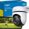 Tapo TC40 Pan/Tilt Smart Security Outdoor Camera, Full HD, 360° Smart Person Detection Motion Tracking, Color Night Vision, WiFi Camera No Monthly Fee, Two-Way Talk, IP65, Works with Alexa & Google
