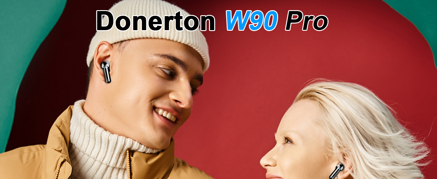 W90 wireless earbuds